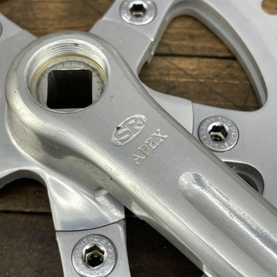 Vintage SR Apex Crankset 86 BCD 170mm Japan NOS NEW Take Off Road