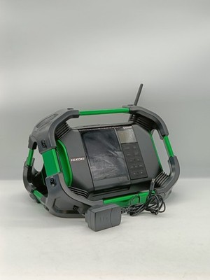 HiKoki UR 18DSDL 18V Baustellenradio Lautsprecher AM/FM/DAB+ Bluetooth  UR18DSDL/J4 Grün