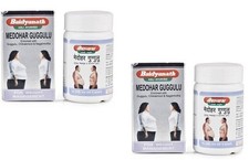 2 Bottles X Baidyanath Medohar Guggulu 120 Tablets