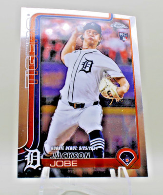 2025 Topps Chrome Update Series Rookie Debut - Jackson Jobe #USC48 (RC) Tigers