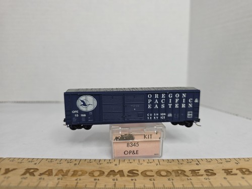 Kit escala N Roundhouse 8345 Oregon Pacific & Eastern 15166 camiones/acopladores Kadee | Zustand: Used