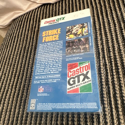 NFL FILMS Video "Strike Force" American Football Vhs Videotape Sports Vtg 1989. - Picture 2 of 3
