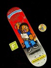 RARE SIGNED Moose Noose Low Life Deathwish Skateboard Deck Pro Model AUTOGRAPHED