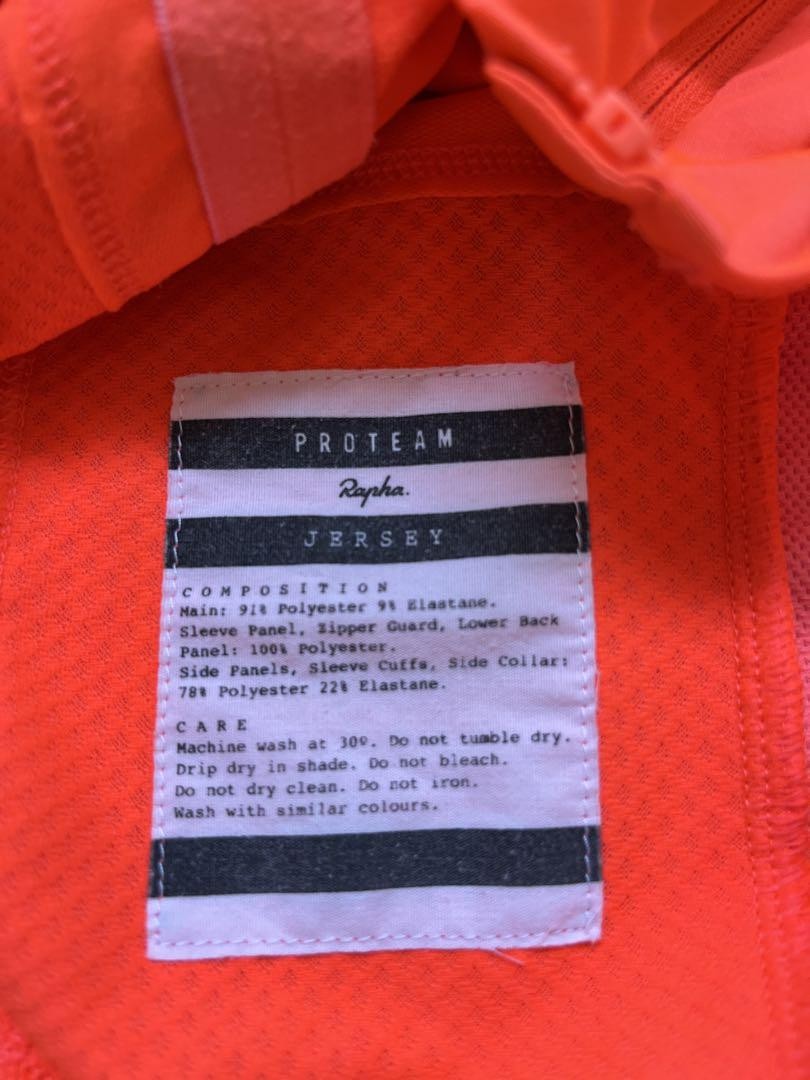 Rapha Pro Team Jersey X-Small Pink with Rear Pocket