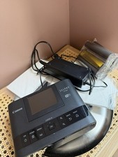 Image of Canon SELPHY CP1300 Photo Printer Bundle + Ink Paper Packs Tray WiFi .
