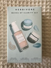 Herbivore Waves of Clarity Set Pink Cloud, Aquarius, Blue Tansy NEW