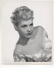 Judy Holliday Flower Dress Orig 1953 Columbia 8x10 Photo