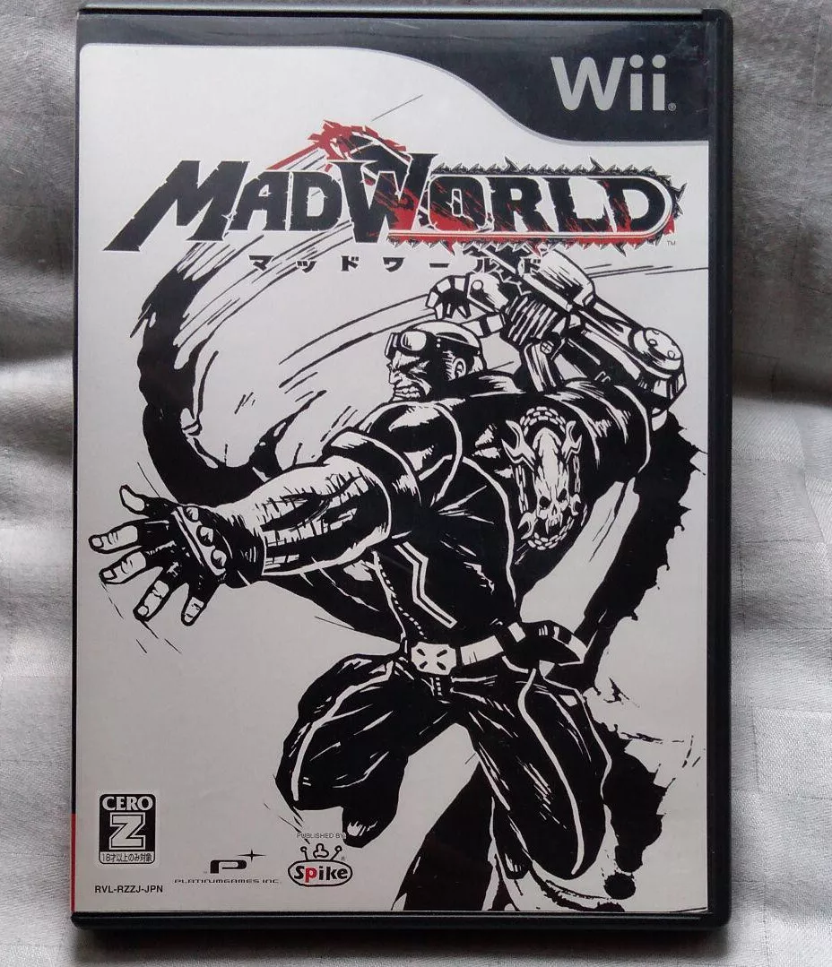 Mad World Madworld Nintendo Wii Complete with Cartridge, Case and Manual  Tested