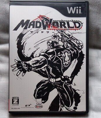 NEW Madworld Mad World Sega Nintendo WII Sealed Blister