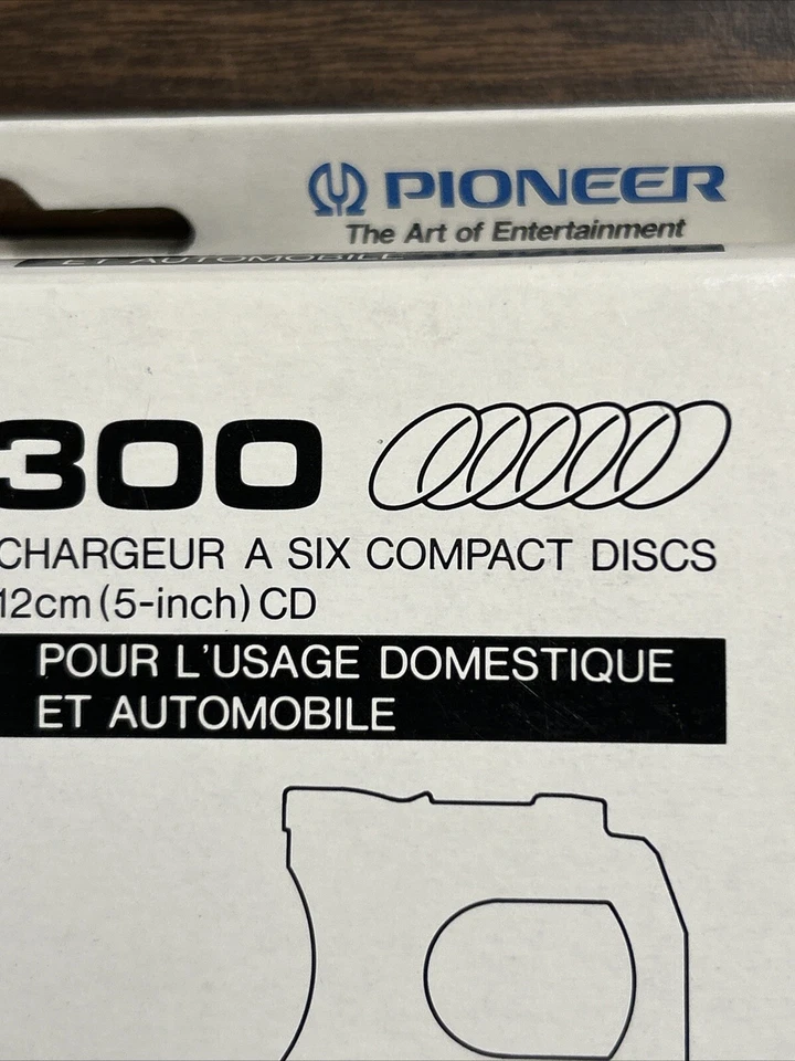 New Pioneer JD-M300 6-Disc Magazine Cartridge Genuine - Image 4 of 4