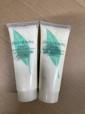 Pack of 2 ELIZABETH ARDEN GREEN TEA HONEY DROPS BODY CREAM 3.3oz NEW WITHOUT BOX