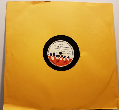 V-Disc No. 403 Sammy Kaye Nancy Norman- I wanna get married-Guy Lombardo 12" - Imagen 8 de 8