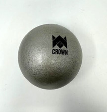  CROWN  9.9 LB SHOTPUT -- 4.5KG ' CAST IRON ' SILVER