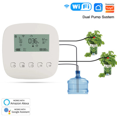 WiFi TUYA Smart Water Pump Automatisches Bewässerungssystem +Solarplatten