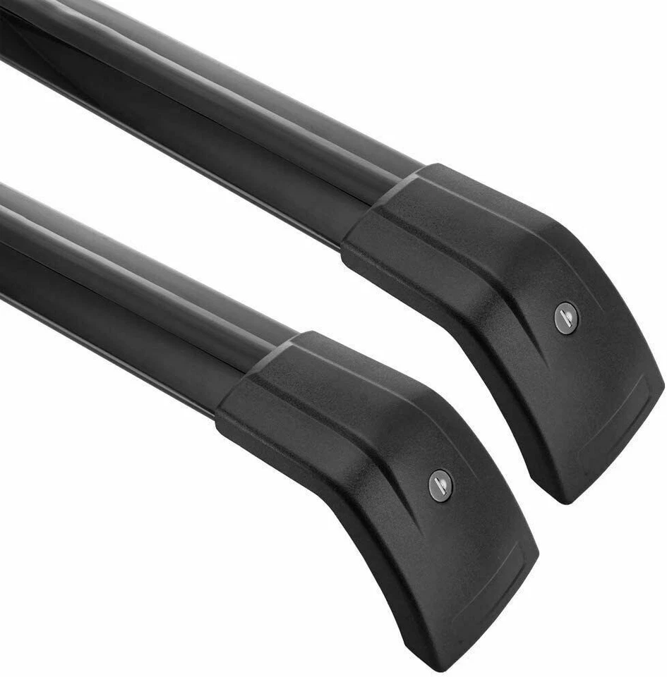 Lockable Roof Rail Rack Carrier Cross Bar Crossbar Fit for Lincoln MKC 2015-2019 - Image 4 of 4