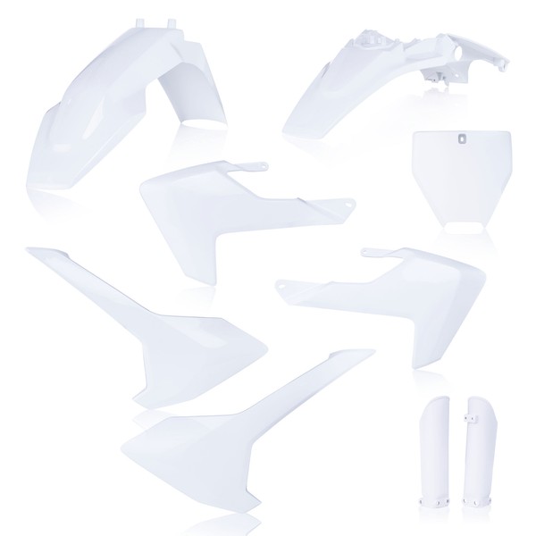 Acerbis Set Motorradverkleidungen Plastics FüR Husqvarna Weiß 2 TC 65 2017-2023-image
