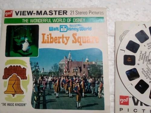 Vintage View-Master Stereo Walt Disney World Liberty Square Magic Kingdom A 950 - Picture 6 of 8