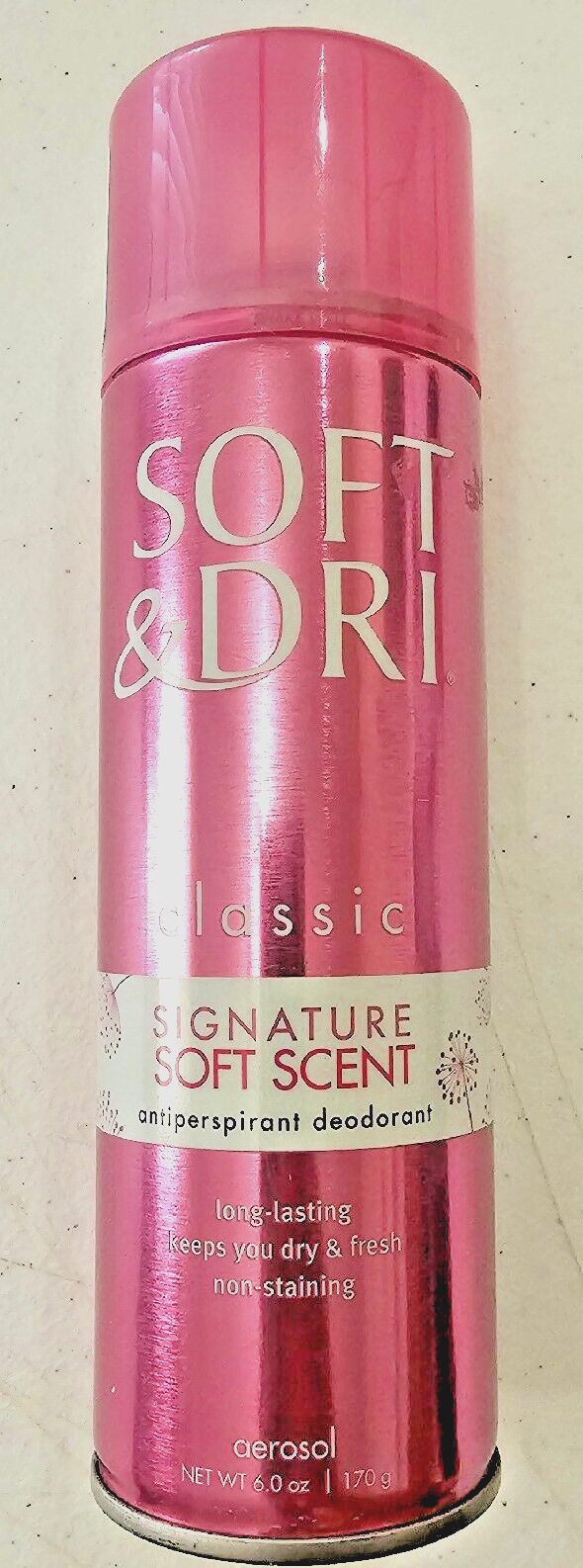 Soft Dri Classic Signature Soft Scent Antiperspirant Deodorant Spray (1