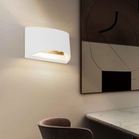 Wandleuchte Wandlampe Schlafzimmerleuchte Gips Up Down Flurlampe G9 1 Flammig
