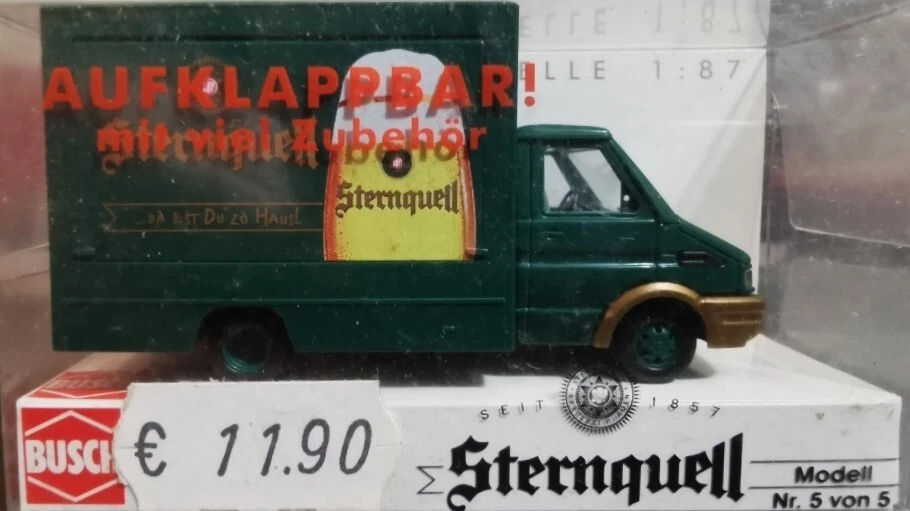 BUSCH 47920 Iveco Daily "Sternquell" - scala H0 - Immagine 2 di 4