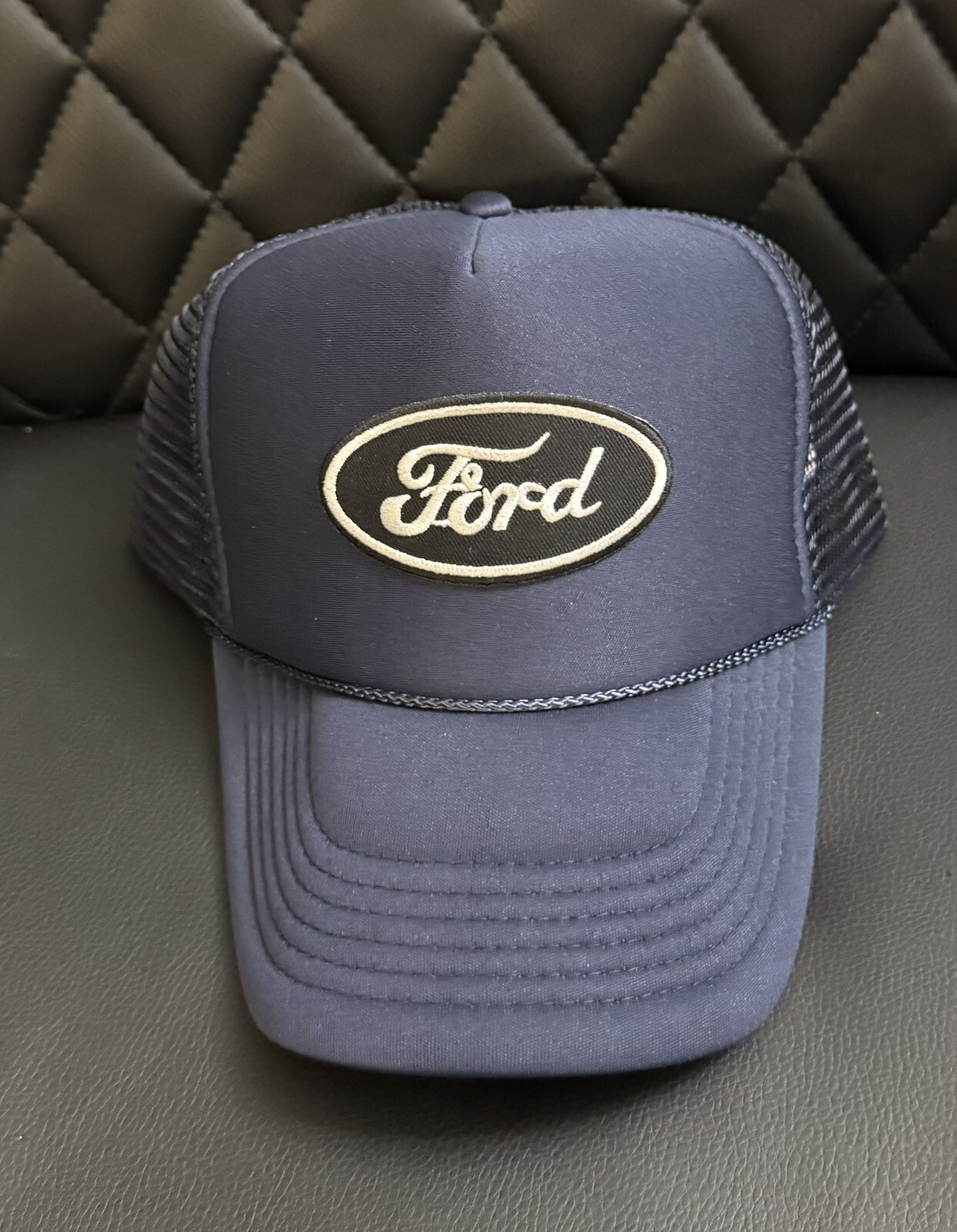 Vintage Patch Trucker Hat - Ford - image 4
