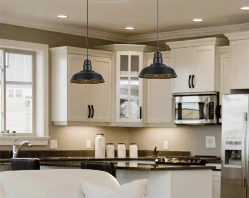 Luminária de teto Cal Lighting UP-1111-6-DB bronze escuro 1 luz 16" pingente - Imagem 2 de 4