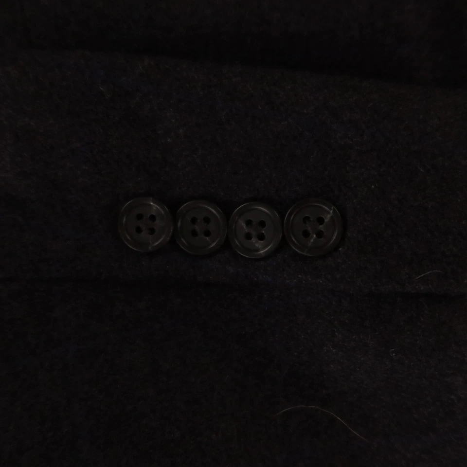 Blazer De Colección Chaqueta Tweed XL Gris Espiga 100% Lana Cachemira 44R Foto 4 de 4