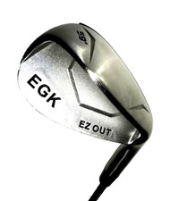 59 DEGREE, EGK EZ OUT WIDE SOLE, SAND/LOB WEDGE APOLLO STANDARD STEEL SHAFT