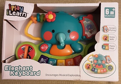 Iplay,Ilearn Baby Musical Elephant Keyboard