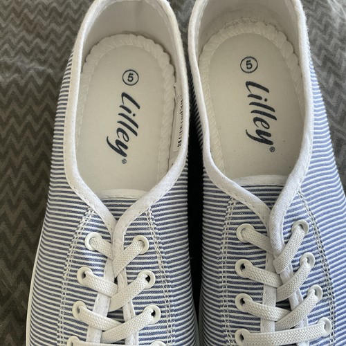 Ladies Canvas Pumps 5 - Picture 5 of 8