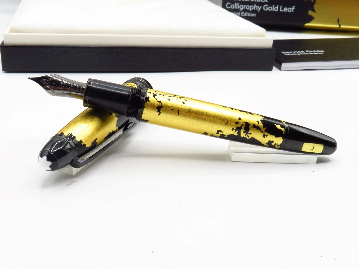 Montblanc Meisterstuck Fountain Pen - 146 Solitaire - Gold Leaf