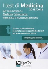 I Test Di Medicina Per L'ammissione A Medicina, Odontoiatria, Veterinaria Alph