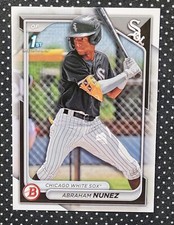 2024 Bowman Prospects 1st - Abraham Nunez - #BP-56 - White Sox