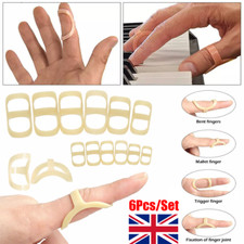 6Pcs Trigger Finger Splint, Support and for Arthritis, Finger Straightening Set