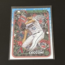 2024 Topps Holiday SLADE CECCONI #H39 Baseball Rookie DIAMONDBACKS RC