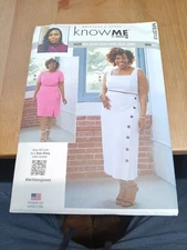 Know Me By Mimi G Sewing Pattern New Uncut Size W2 20-28 ME 2013