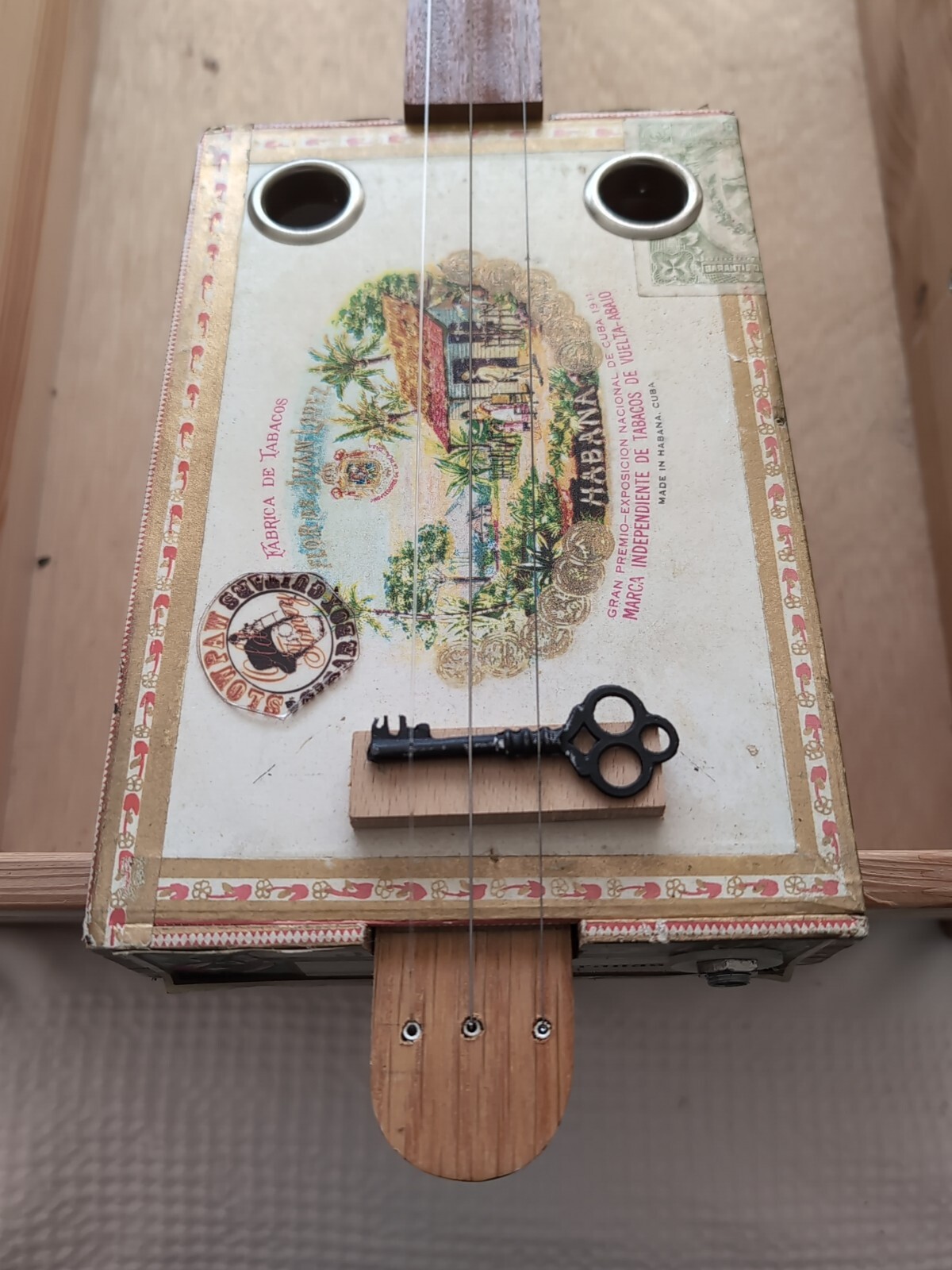 3 string cigar box guitar parts eBay