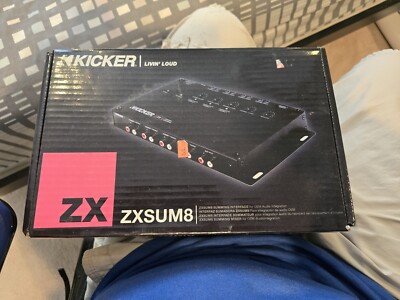 あさひ　kicker LOG Kicker ZX250.2 2-channel car amplifier 85 watts RMS x 2 at
