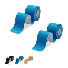 Kinesiology Tape Precut 2 Rolls Pack Athletic Tape for Muscle Joints Support ...
