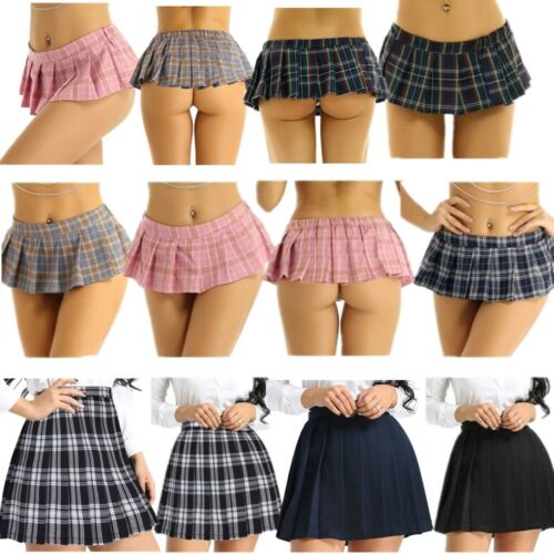 Último Perjudicial Campanilla Sexy Womne Pleated Micro Mini Skirt School Uniform Student Cosplay Short Dress | eBay Último Perjudicial Campanilla Sexy Womne Pleated Micro Mini Skirt School Uniform Student Cosplay Short Dress | eBay
