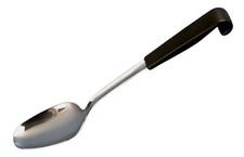Le Buffet Black Serving Spoon Stainless Steel Food Serving Utensil Salad 22cm