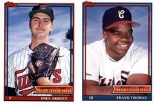 1990-91 Topps Major League Debut 1990  Box Set - YOU PICK THE CARD