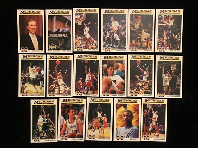 1988-89 MICHIGAN WOLVERINES National Champions singles - choose from list