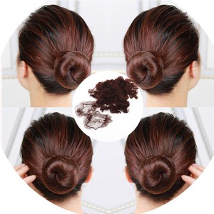 50pcs Ballet Dance Elastic Invisible Hair Nets Bun Cover Stretch