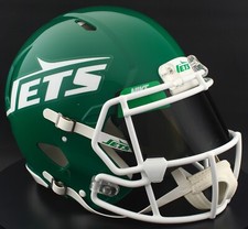 NEW YORK  JETS NFL Riddell Speed Full Size AUTHENTIC Football Helmet