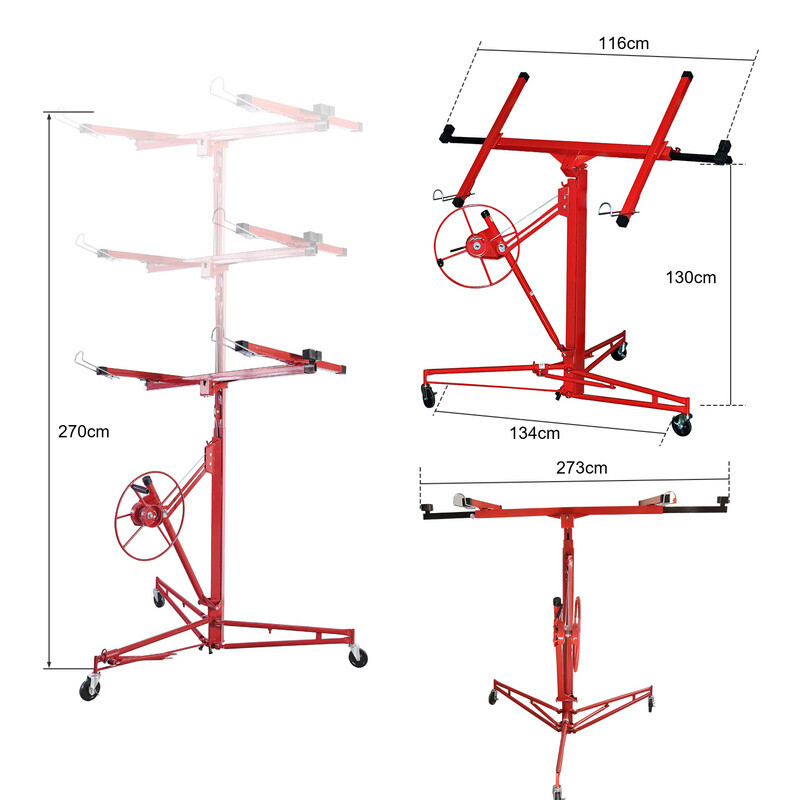 Paneelträger Für Gipskarton & Sperrholz - Robuster Plattenheber Bis 80kg