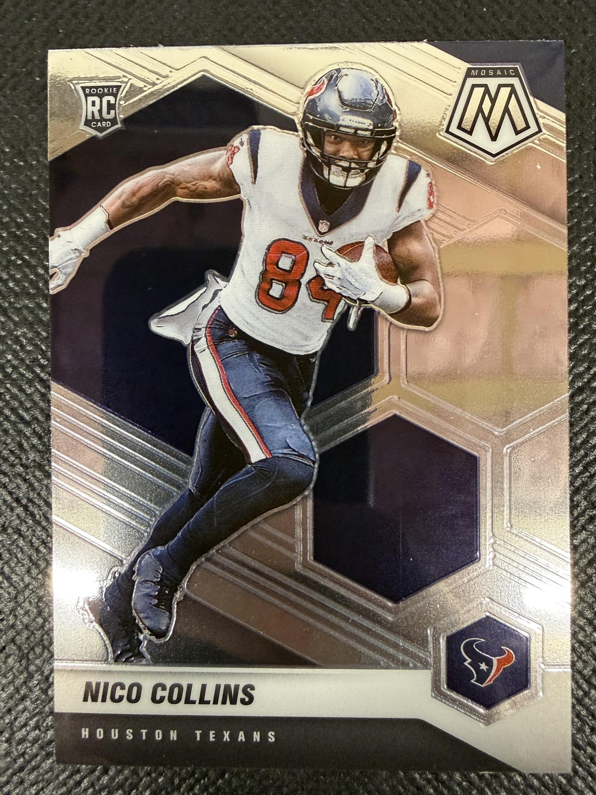 2021 Panini Mosaic #330 Nico Collins Houston Texans Rookie