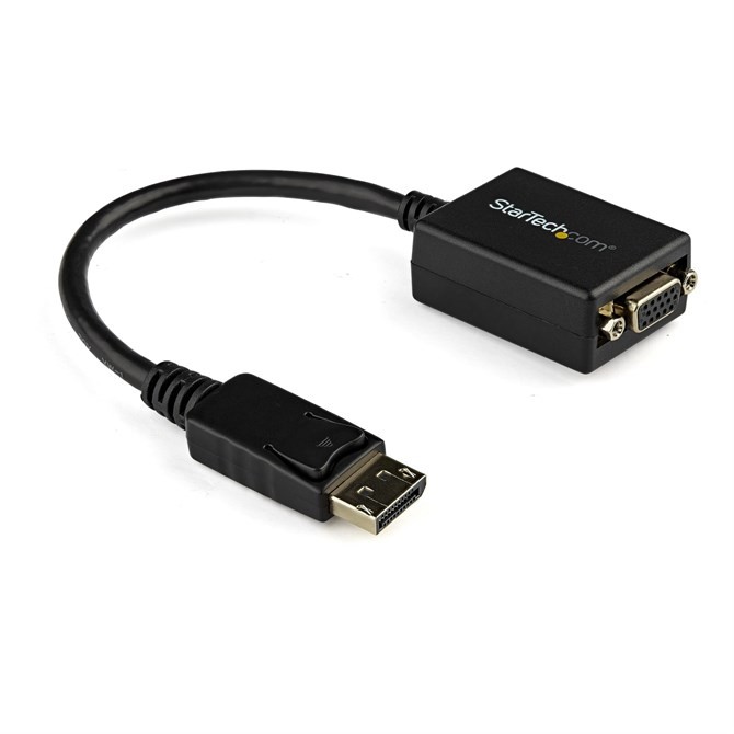 StarTech.com DisplayPort to VGA Adapter - Active DP to VGA Converter - 1080p Vid