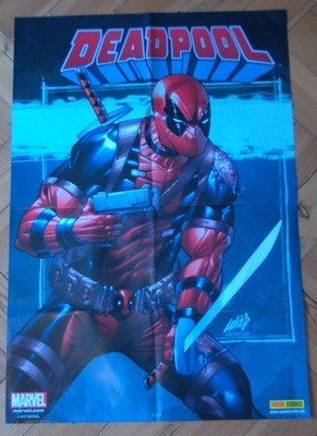 Deadpool Comic Werbung Plakat Poster 84 X 59 cm Marvel Comic 2017