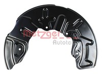 Metzger Spritzblech, Bremsscheibe 6115225 FüR Audi Seat